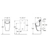 Писсуар Villeroy&Boch Architectura 55860501
