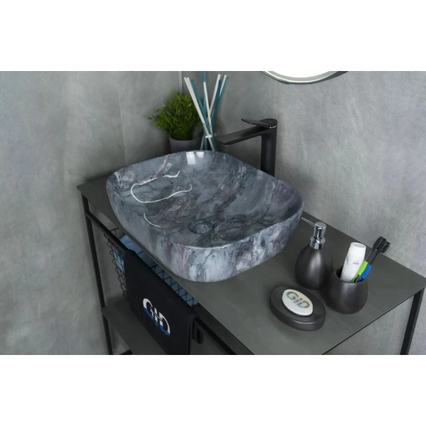 Раковина 50x40 см GID Stone Edition K397G124