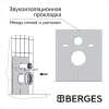 Инсталляция для унитаза Berges Atom 410 040330