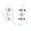 Смеситель для душа THG Corvair U8D.A02.5540BE