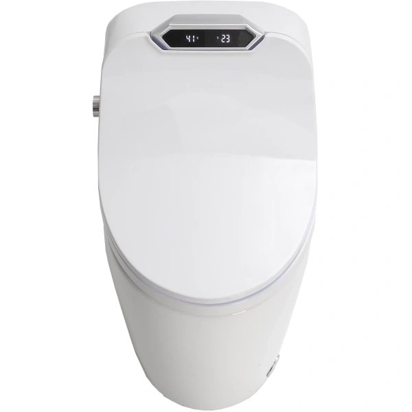Электронный унитаз-биде напольный Timo ТЕ-731 торнадо, с сиденьем микролифт, белый