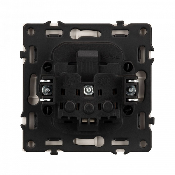 Розетка с заземлением, без рамки Arlight SCT-NOBE 059452