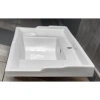 Раковина CeramaLux NYJ840-90 91,5x46 см, накладная, белый