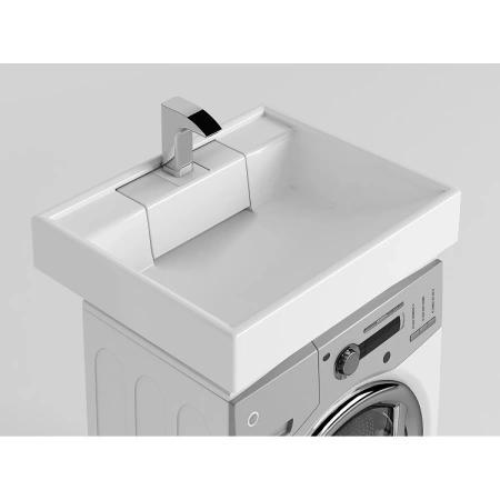 Раковина над стиральной машиной 60x50 см Акватон Рейн 1A72103KRW010