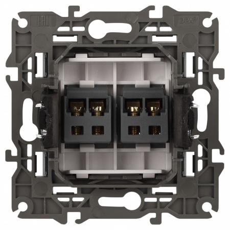 Розетка акустическая без рамки Эра Эра Elegance 14-3112-03