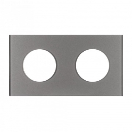 Рамка на 2 поста Arlight GLARE 043837