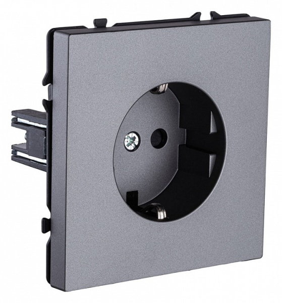 Розетка с заземлением, без рамки Kollinger Eclipse EC-014GY