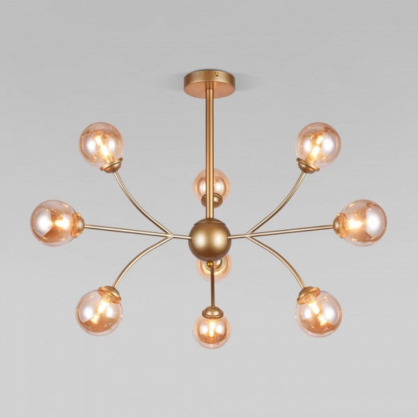 Люстра на штанге Eurosvet Astro 30179 матовое золото