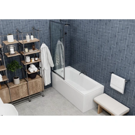 Акриловая ванна 160x75 см Vagnerplast Ebony VPBA160EBO2X-04