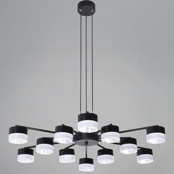 Подвесная люстра Reluce  19490-0.4-6+6 Black