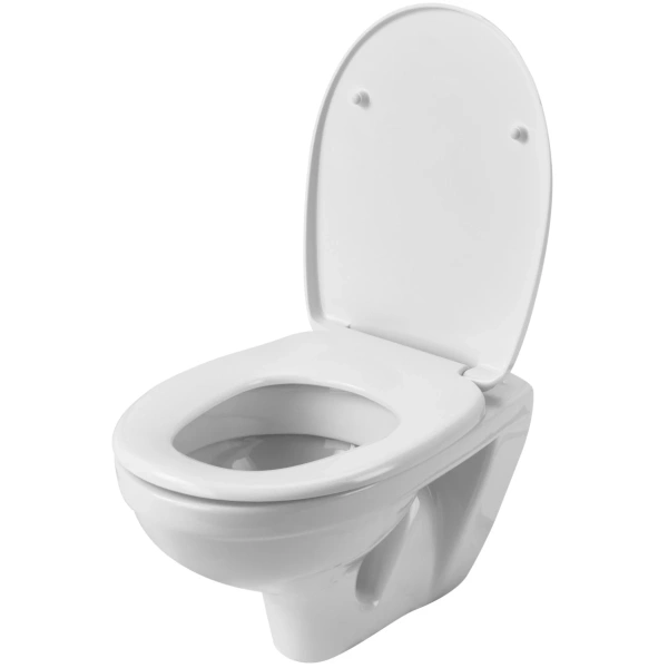 Унитаз подвесной Santek Бореаль 1.WH30.2.205 с сиденьем микролифт, белый