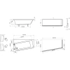 Акриловая ванна 170x100 см R Ravak 10° C821000000