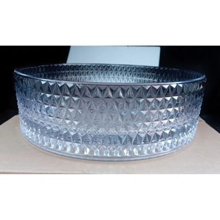 Раковина-чаша CeramaLux GL10 36x36 см, накладная, графит
