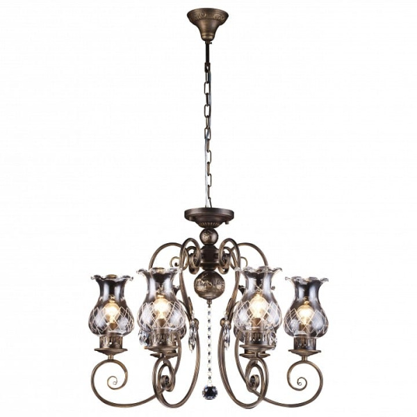 Подвесная люстра Arte Lamp Palermo A2053LM-6BR