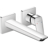 Смеситель для раковины настенный hansgrohe Logis Fine 71256000 хром