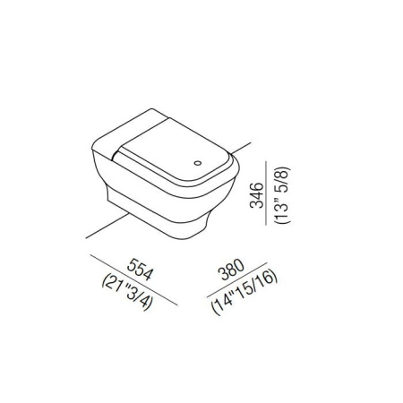Подвесной унитаз Agape Memory ACER0898WZL светло-серый