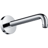Держатель душа hansgrohe 27409000 настенный 241 мм хром