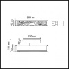 Накладной светильник Odeon Light Riviera 5450/10WLB
