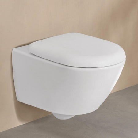 Подвесной унитаз Villeroy&Boch Antao 4674T0R1 альпийский белый