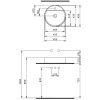 Раковина 45x45 см Berges Ego SL 182015