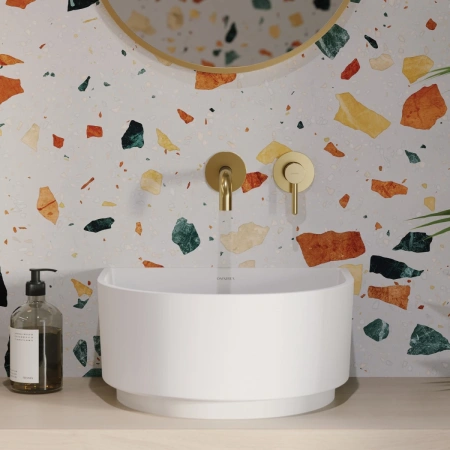 Раковина 42x37 см Omnires Cadence CADENCE420BM