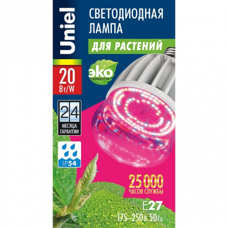 Лампа светодиодная Uniel LED-M80  20Вт K 11098