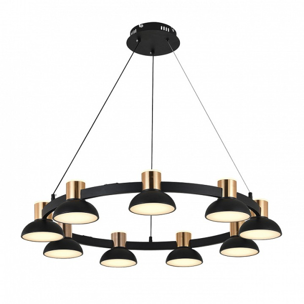 Подвесная люстра Indigo Traforo 11059/9P Black