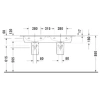 Раковина 130x49 см Duravit ME by Starck 2336130000