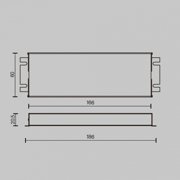 Блок питания Maytoni Lighting control Источники напряжения Triac 734001