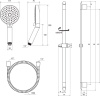 Душевой гарнитур Ravak X07P177