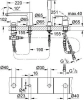 Смеситель для ванны Grohe Eurodisc Cosmopolitan 23048002