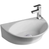 Раковина CeramaLux 7717X 41,5x28,5 см, подвесная, белый