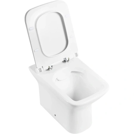 Приставной безободковый унитаз BelBagno Romano BB248CBR