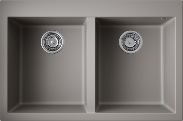 Кухонная мойка Omoikiri Bosen 80-2 4993569 leningrad grey