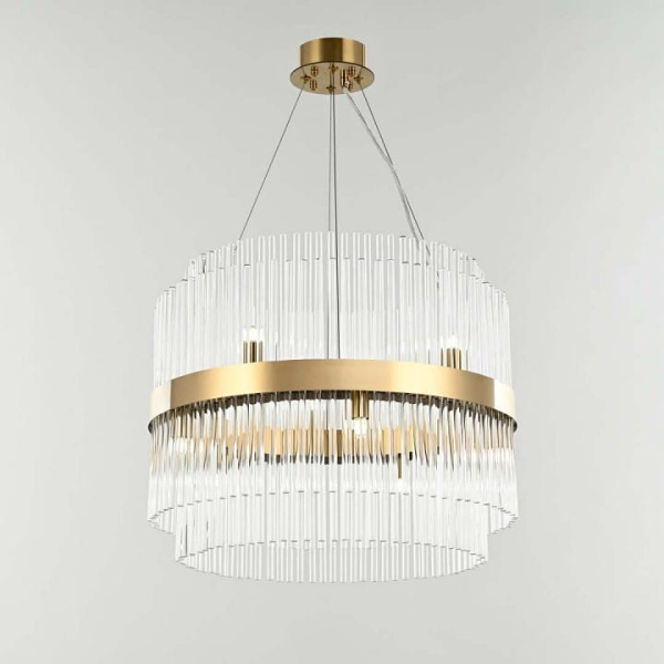 Подвесная люстра Arte Milano Бари 430110.500.10.G9.C1 BS