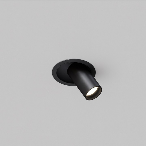 Встраиваемый светильник Maytoni Technical Фокус С C048CL-01-GU10-B