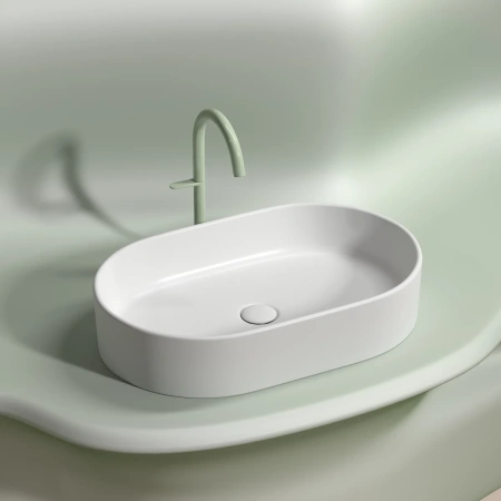 Раковина 60,8x38,5 см Ceramica Nova Element CN6048MW