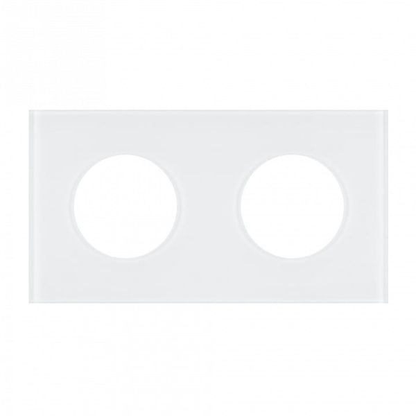 Рамка на 2 поста Arlight GLARE 043835
