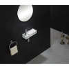 Раковина CeramaLux 9048FR 38x14,5 см R, рукомойник, белый