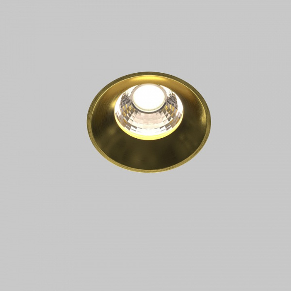Встраиваемый светильник Maytoni Technical Раунд DL058-12W4K-TRS-BS