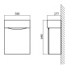 Раковина BelBagno MINI-500 7045-KL