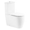 Унитаз-компакт безободковый BelBagno MARINO BB105CPR с сиденьем BB870SC