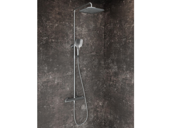 Душевая стойка Ravak Flat FL 091.00CR X070442 с термостатом