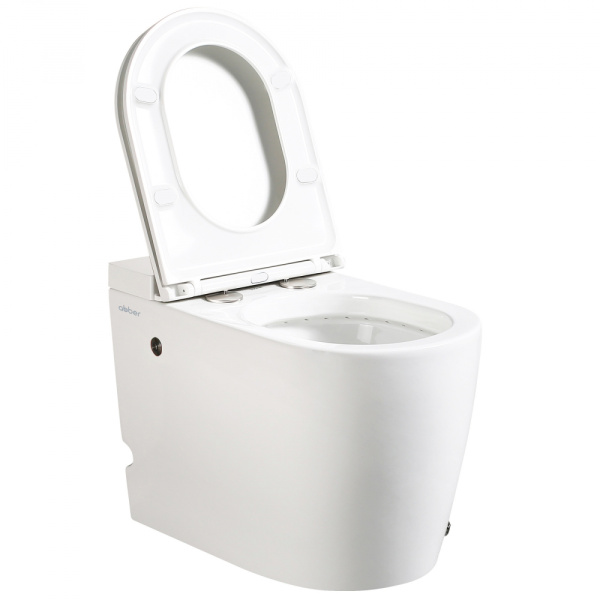 Приставной унитаз Abber Bequem AC1114P с импульсным смывом