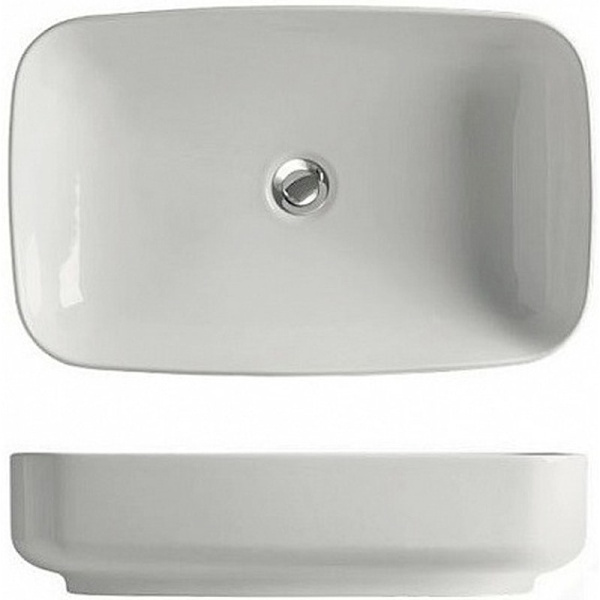 Раковина Azzurra Elegance Soft 75 ELLG075400S0BI/(ESO75 bi)*0