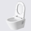 Подвесной унитаз Duravit D-Neo 45870900A1 с крышкой-сиденьем