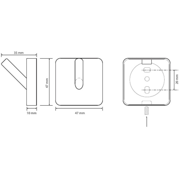 Крючок Bemeta Solo 139106172