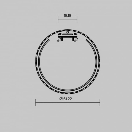 Заглушка для профиля Maytoni Led Strip  642082