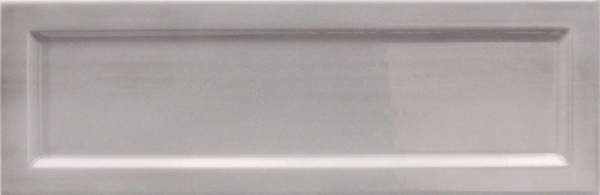 Equipe Island Настенная керамическая плитка Frame Silver 6.5x20 глазурованный глянцевый