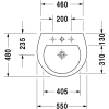 Раковина 55x48 см Duravit Darling New 2621550000